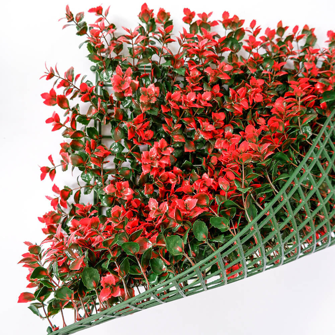 防水装飾がバルコニーのマットを制作する背景幕は人工的な緑植物の壁にパネルをはめる