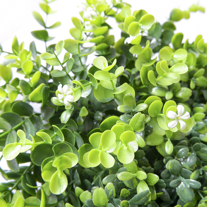 卸し売り元の屋外の屋内家の装飾のBoxwoodの螺線形の人工的な植物